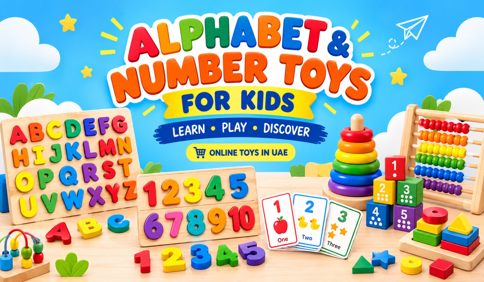 Alphabet and Number Toys: Making Early Learning Fun