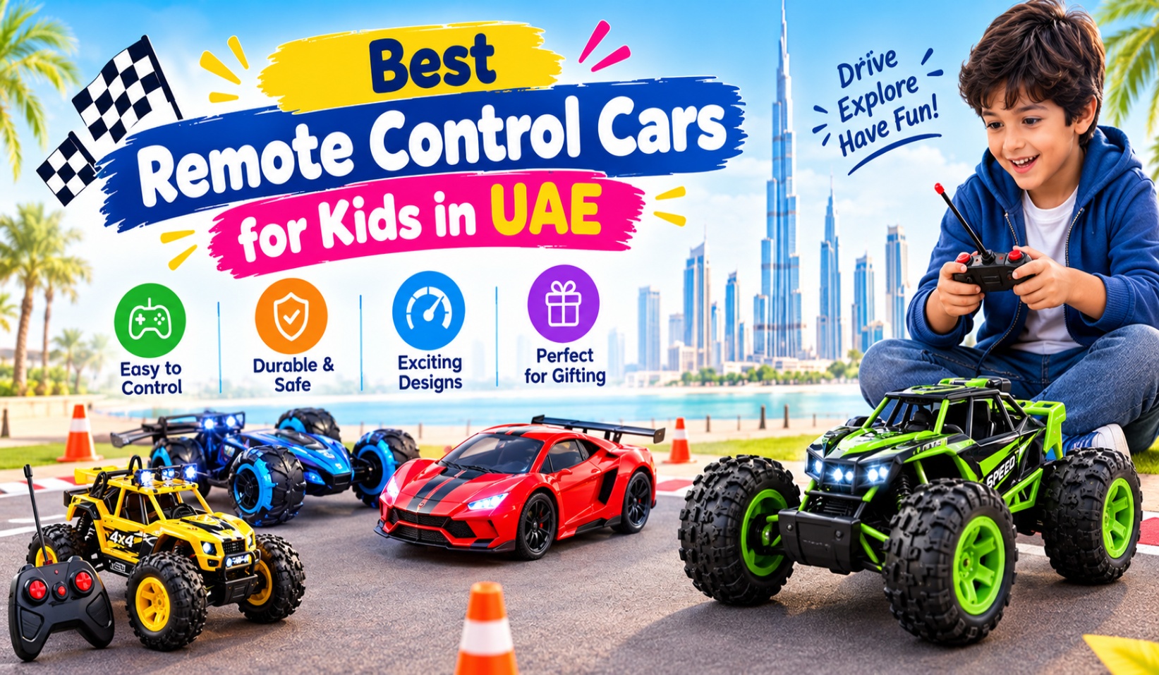 Best Remote Control Cars for Kids in UAE
