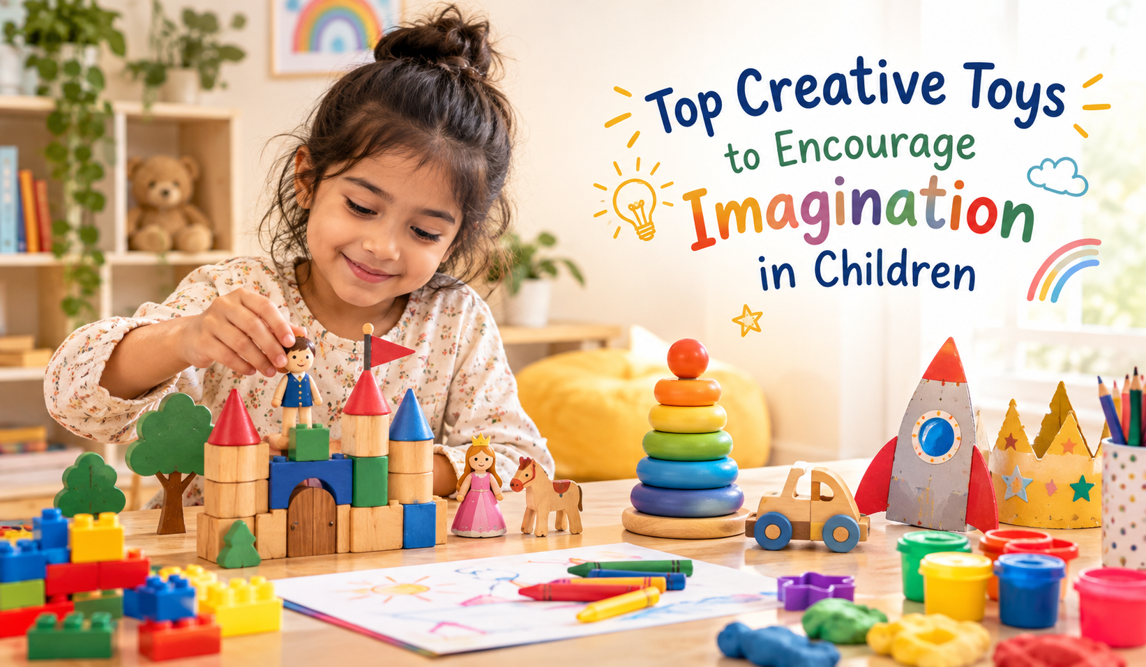 Top Creative Toys to Encourage Imagination in Children
