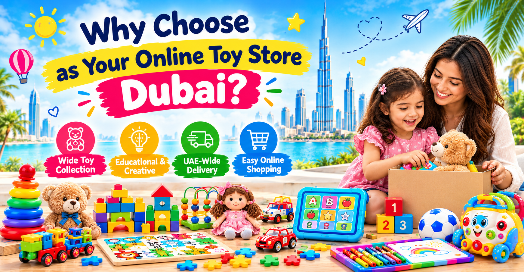 Why Choose Giftytoys as Your Online Toy Store Dubai?