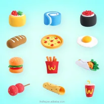 Air Dry Clay- Fast Food