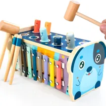 Multifunctional hamster Hitting Hammer Toy