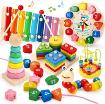 Wooden Educational Toy Set
