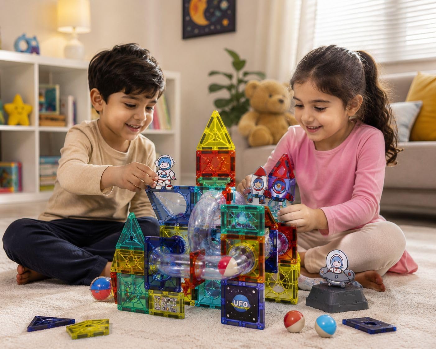 Megnetic Building Blocks- 68Pcs