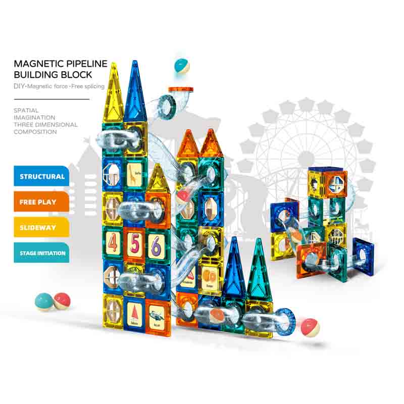 Megnetic Building Blocks- 73Pcs