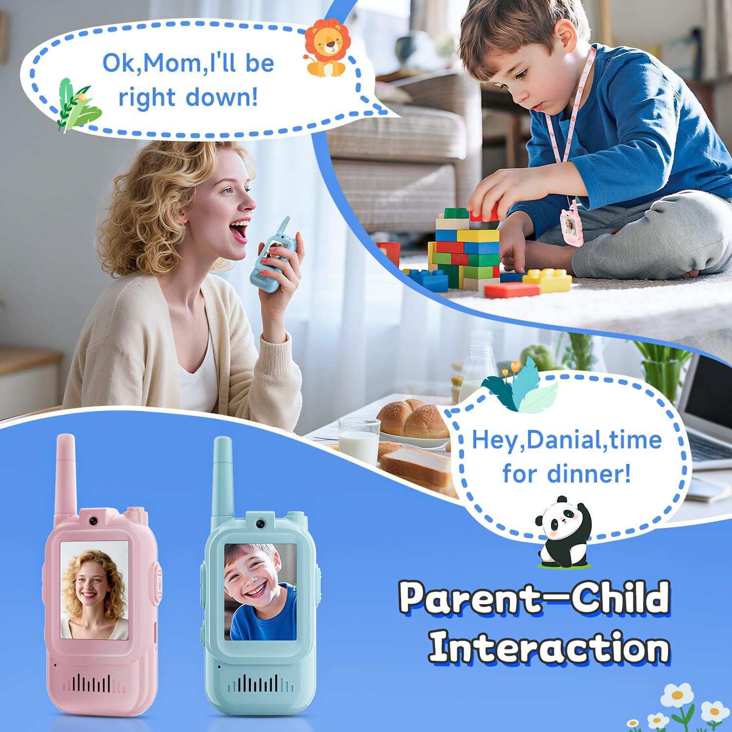 Video Walkie Talkie (2Pcs Set)