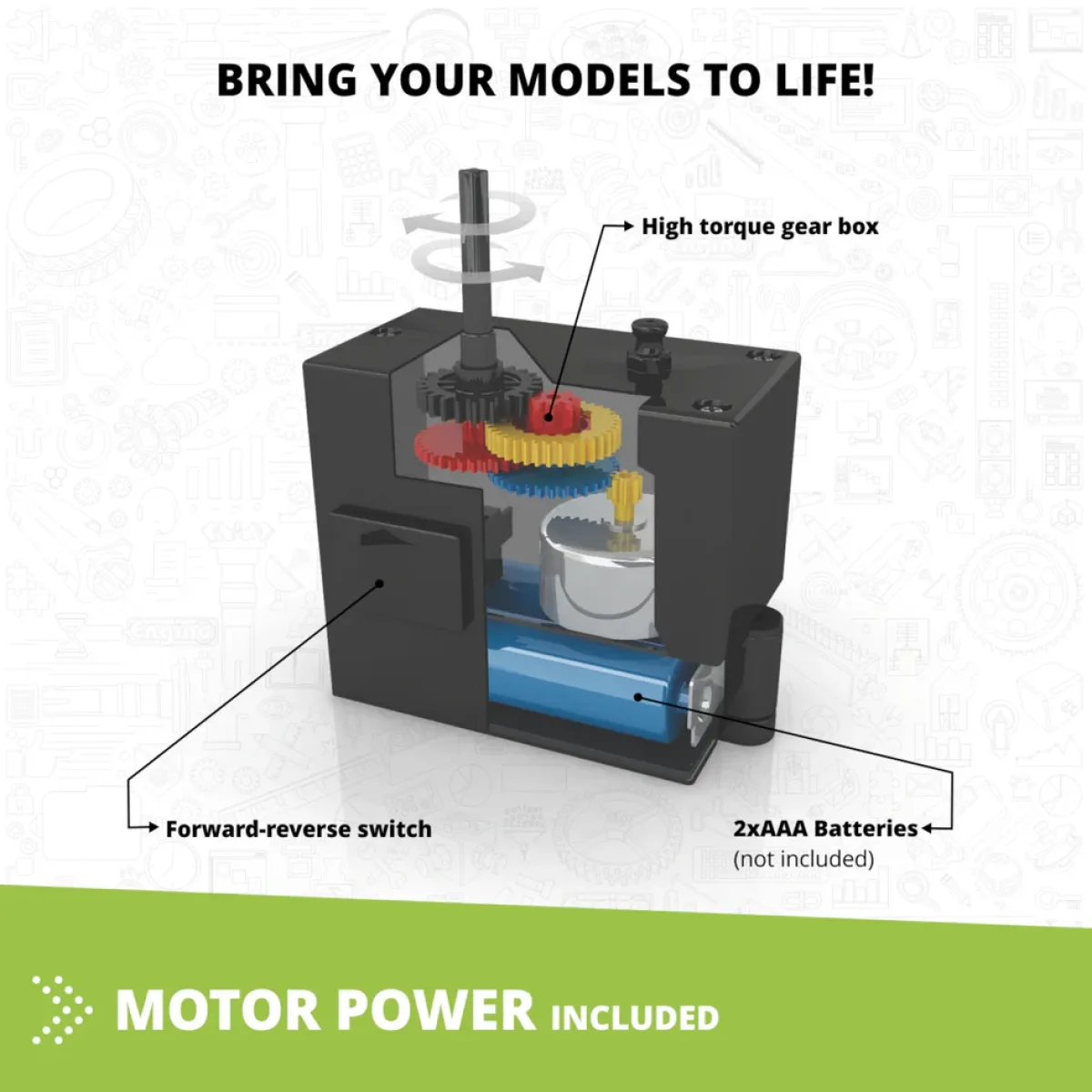 CREATIVE BUILDER 30 MODELS MOTORIZED SET - MULTI MODEL SET