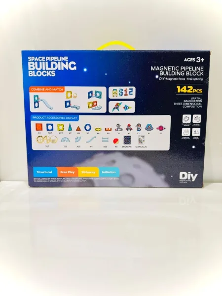 Megnetic Building Blocks- 142Pcs